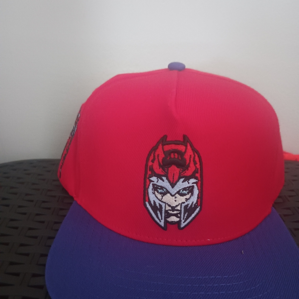 Rare Custom Magneto Blockhead Snapback - Picture 2 of 4